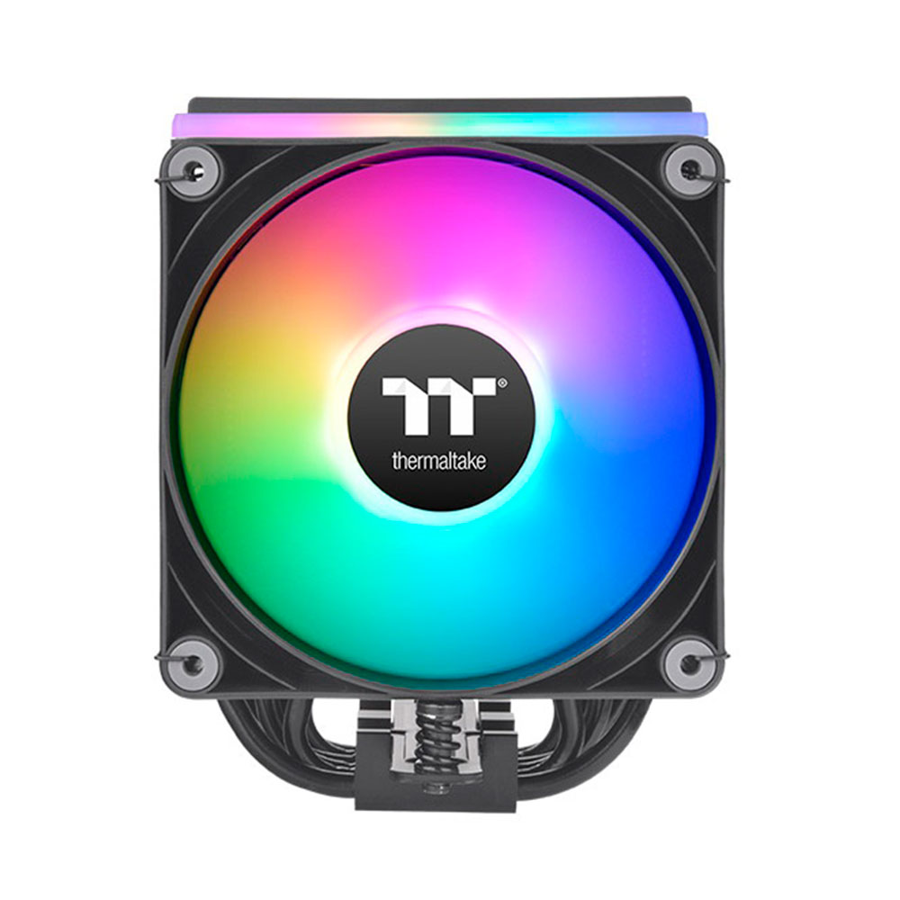 Imagem de COOLER PARA PROCESSADOR THERMALTAKE ASTRIA 400 ARGB LIGHTNING 6 HEATPIPES 120MM - CL-P120-CA12SW-A