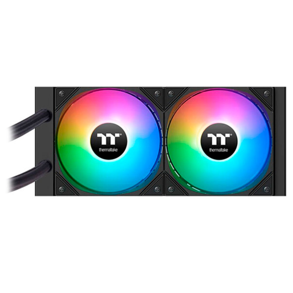 Imagem de WATER COOLER THERMALTAKE LA 240-S ARGB SYNC BLACK ALLINONE 2*120MM CL-W461-PL12SW-A