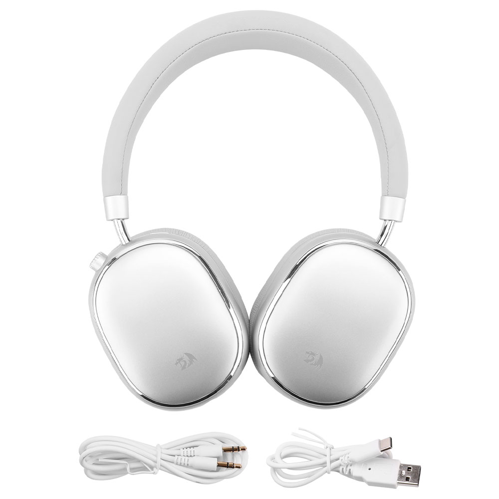 Imagem de FONE DE OUVIDO REDRAGON VIBECORE 700NC ANC BRANCO SEM FIO H620