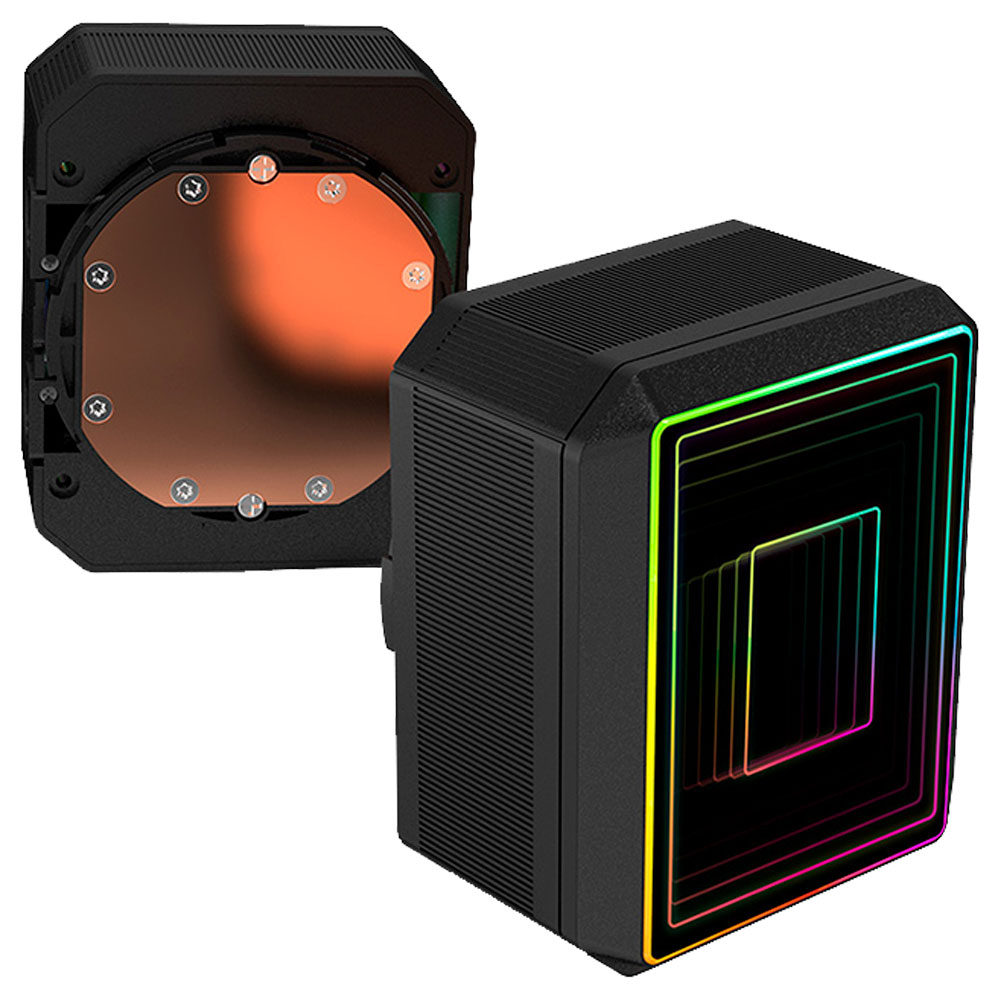 Imagem de WATER COOLER C3TECH 120MM FC-W120BKV2 PRETO RGB