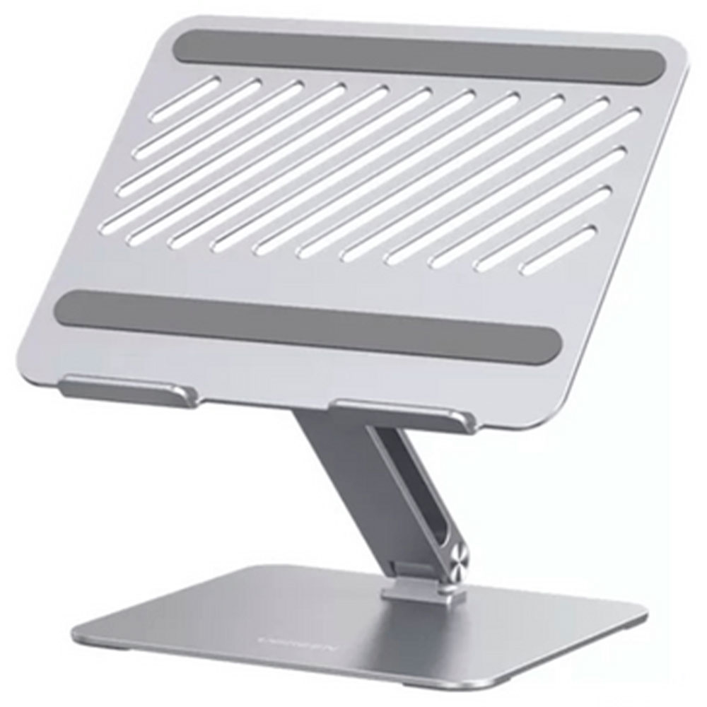 Imagem de BASE/SUPORTE UGREEN PARA TABLET COM HASTE DUPLA AJUSTAVEL ALUMINIO PRATA - LP339