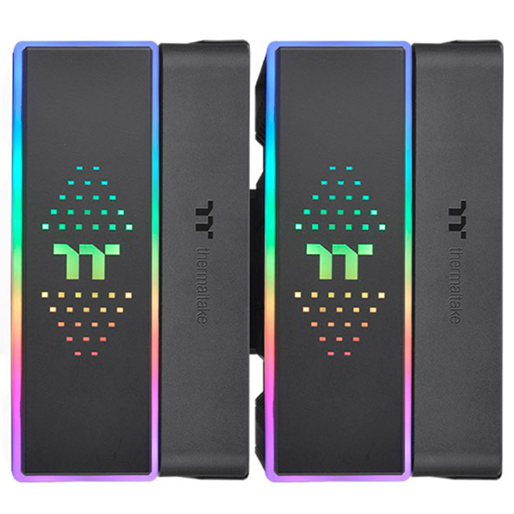 Imagem de COOLER THERMALTAKE ASTRIA 600 ARGB LIGHTNING 6 HEATPIPES 2 FAN 120MM INTEL LGA 1700 CL-P121-CA12SW-A