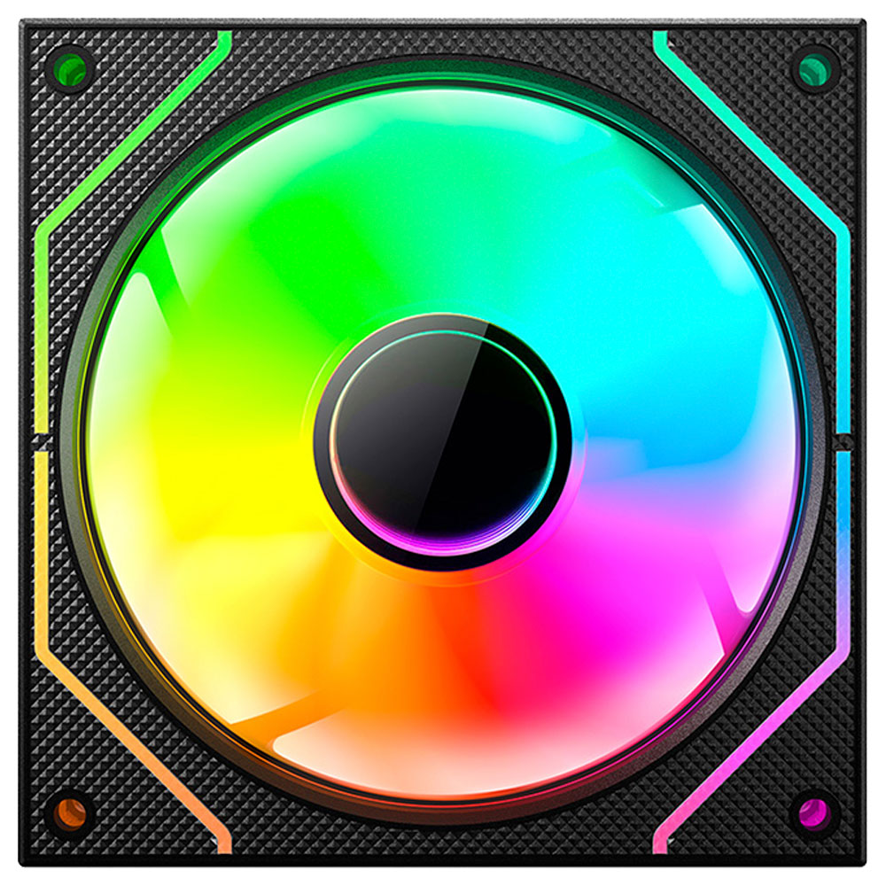 Imagem de COOLER PARA GABINETE C3TECH ARGB PRETO F9-L330BKRGB 120 MM