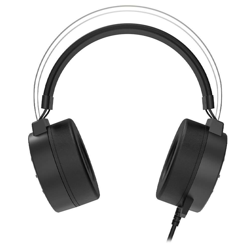 Imagem de HEADSET GAMER REDRAGON GRENDEL RGB PRETO USB H314-RGB