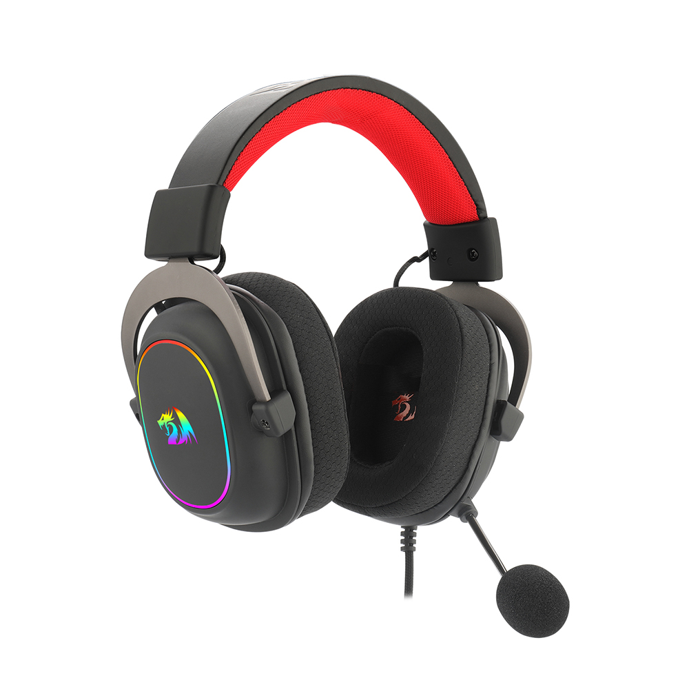 Imagem de HEADSET GAMER REDRAGON ZEUS USB PRETO RGB - H510-RGB