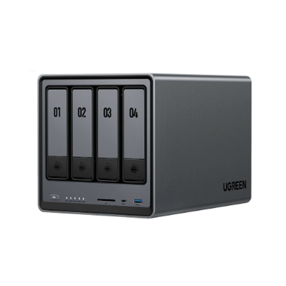 Imagem de STORAGE NAS UGREEN TORRE 112TB S/HD 4 BAIAS INTEL PENTIUM GOLD 8505 LAN 10GBE + 2.5GB - DXP4800 PLUS