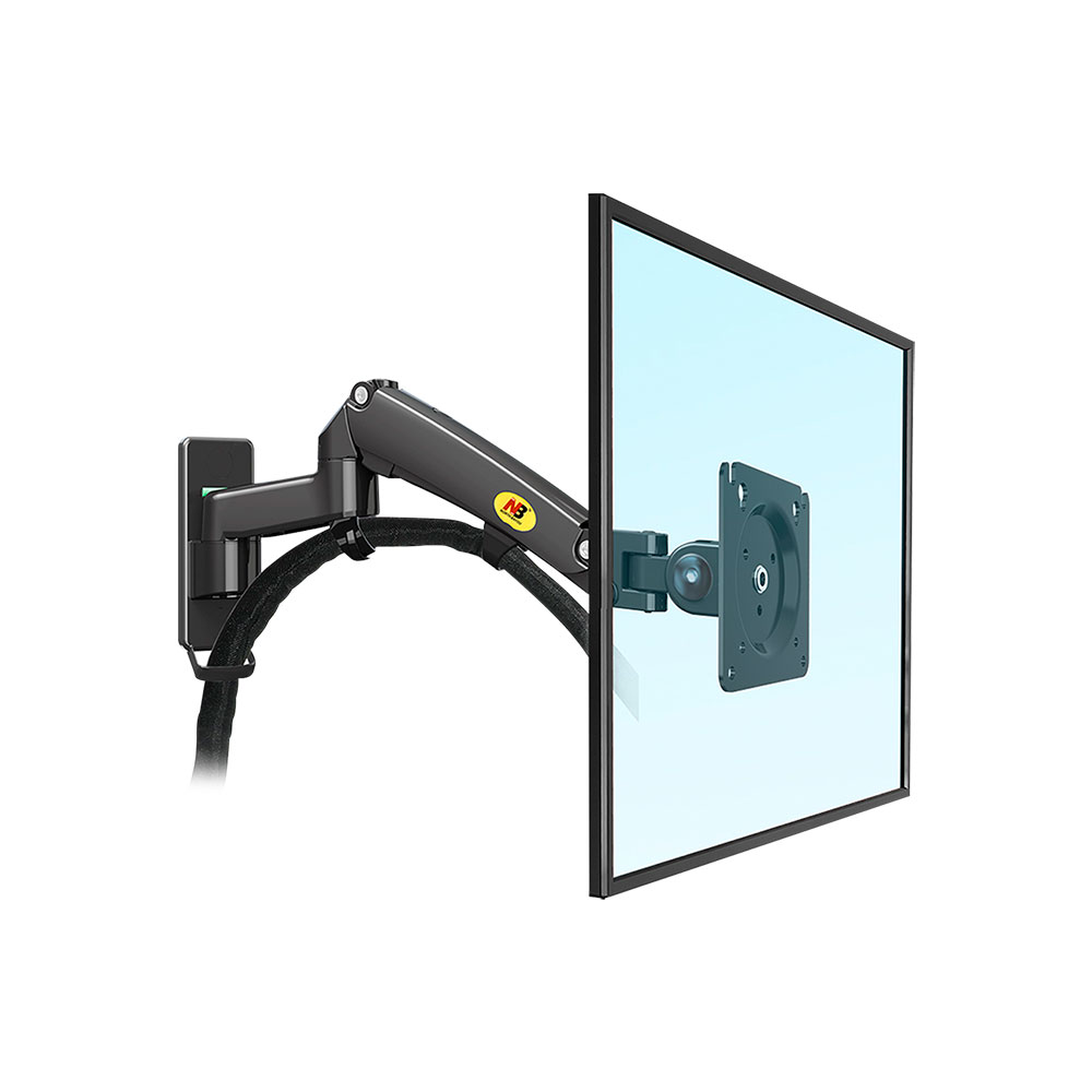 Imagem de SUPORTE MONITOR NORTH BAYOU ARTICULADO DE PAREDE 17" A 35" COM PISTaO A GAS NB-F150