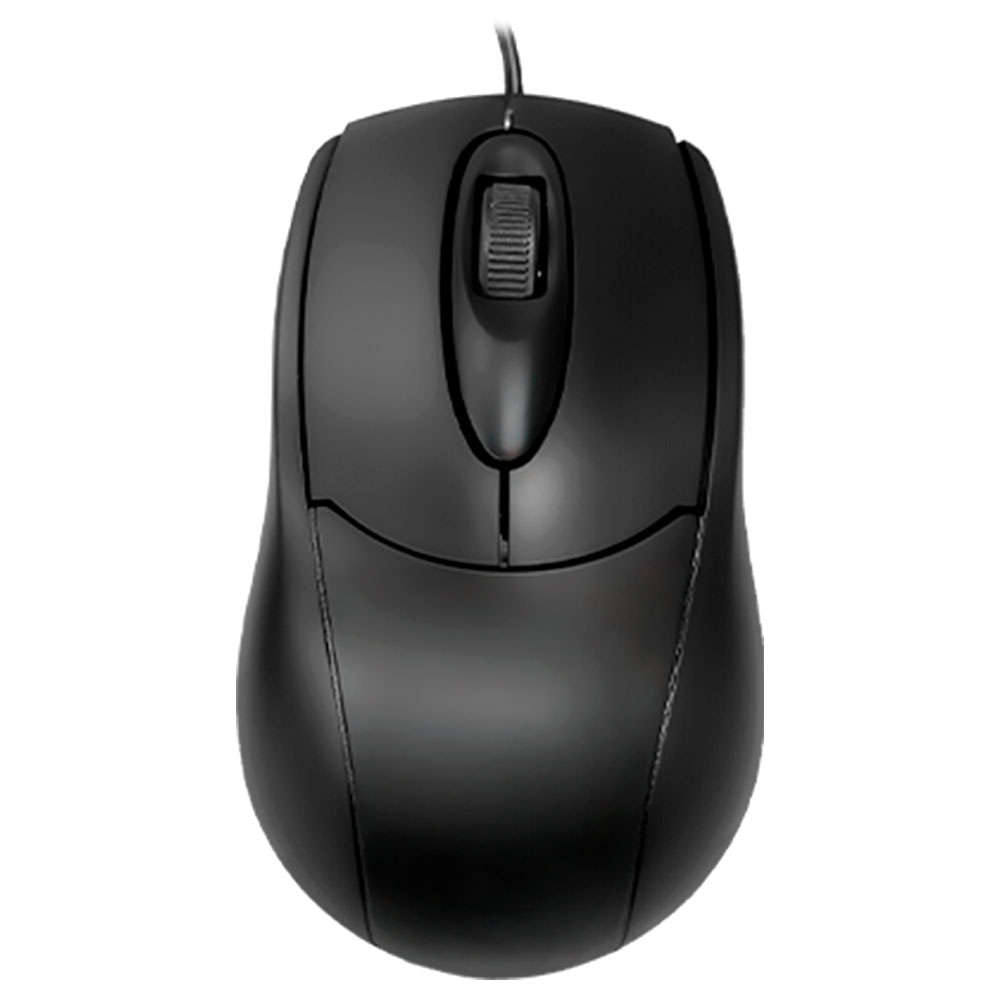 Imagem de MOUSE K-MEX MO-V733 USB OPTICO PRETO SEM LOGO