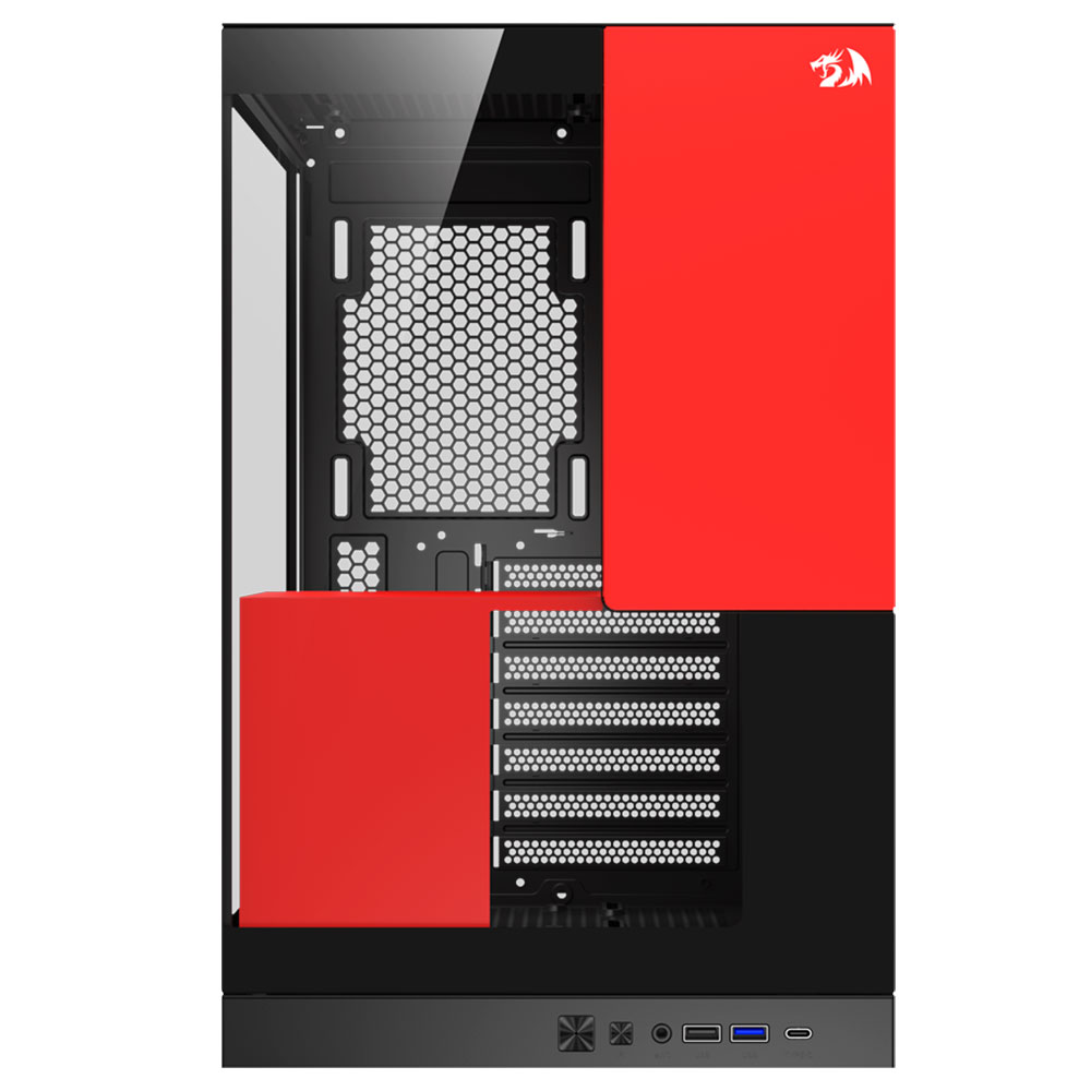 Imagem de GABINETE GAMER REDRAGON ETERNAL SEM FAN PRETO CA-612BR