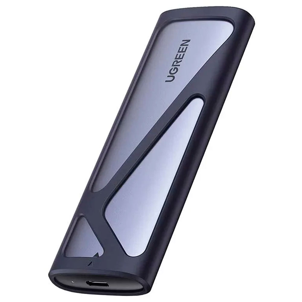 Imagem de CASE/GAVETA UGREEN PARA SSD/NVME USB-C 3.2 10GBPS CINZA - CM400