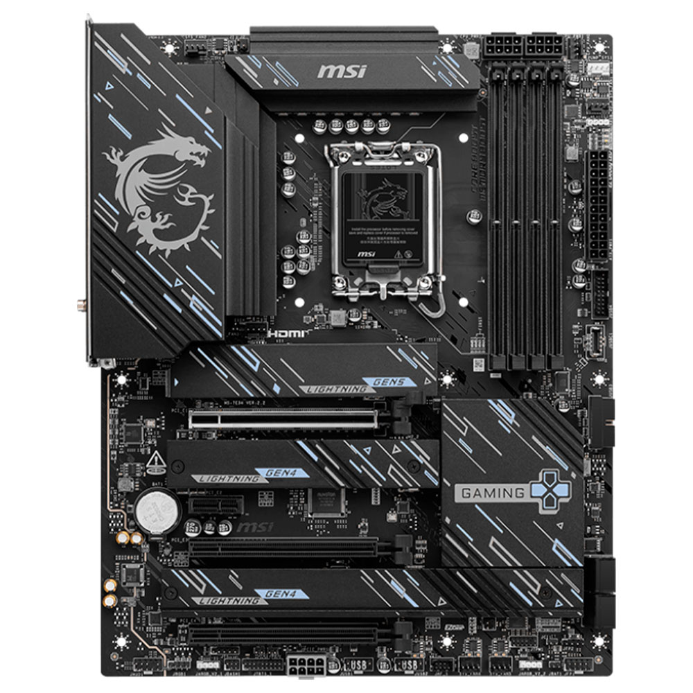 Imagem de PLACA MAE (INTEL) MSI Z890 GAMING PLUS WIFI DDR5 LGA1851 ULTRA PROCESSORS