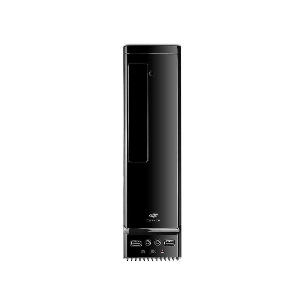 Imagem de GABINETE C3TECH DESKTOP DT-100V2BK COM FONTE PS-200SFX 200W SLIM PRETO