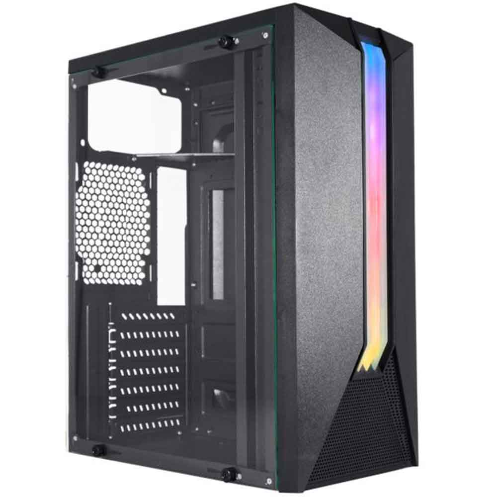 Mostrar detalhes de GABINETE GAMER K-MEX CG-04AH BIFROST VII LATERAL VIDRO ATX PRETO Imagem de GABINETE GAMER K-MEX CG-04AH BIFROST VII LATERAL VIDRO ATX PRETO