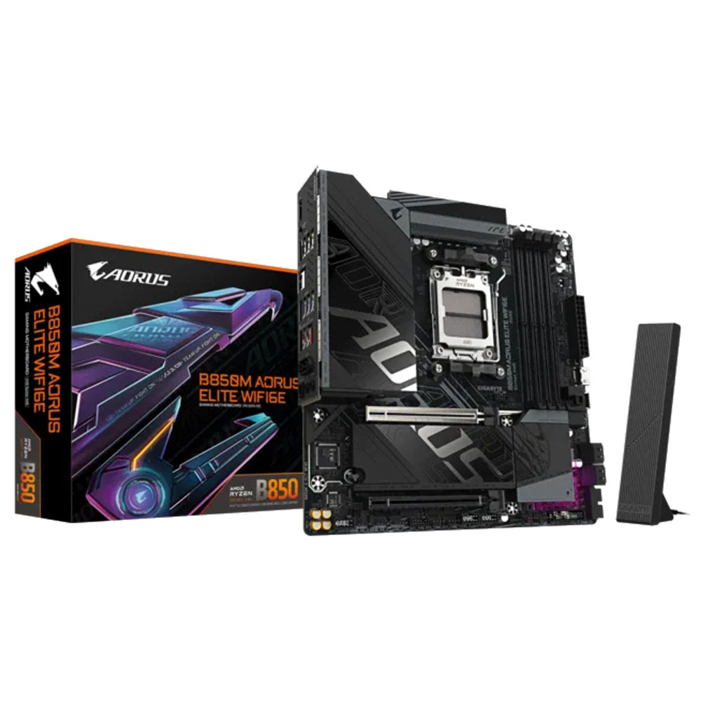 Imagem de PLACA MAE (AMD) GIGABYTE B850M A ELT WF6E 1.1 DDR5 AM5
