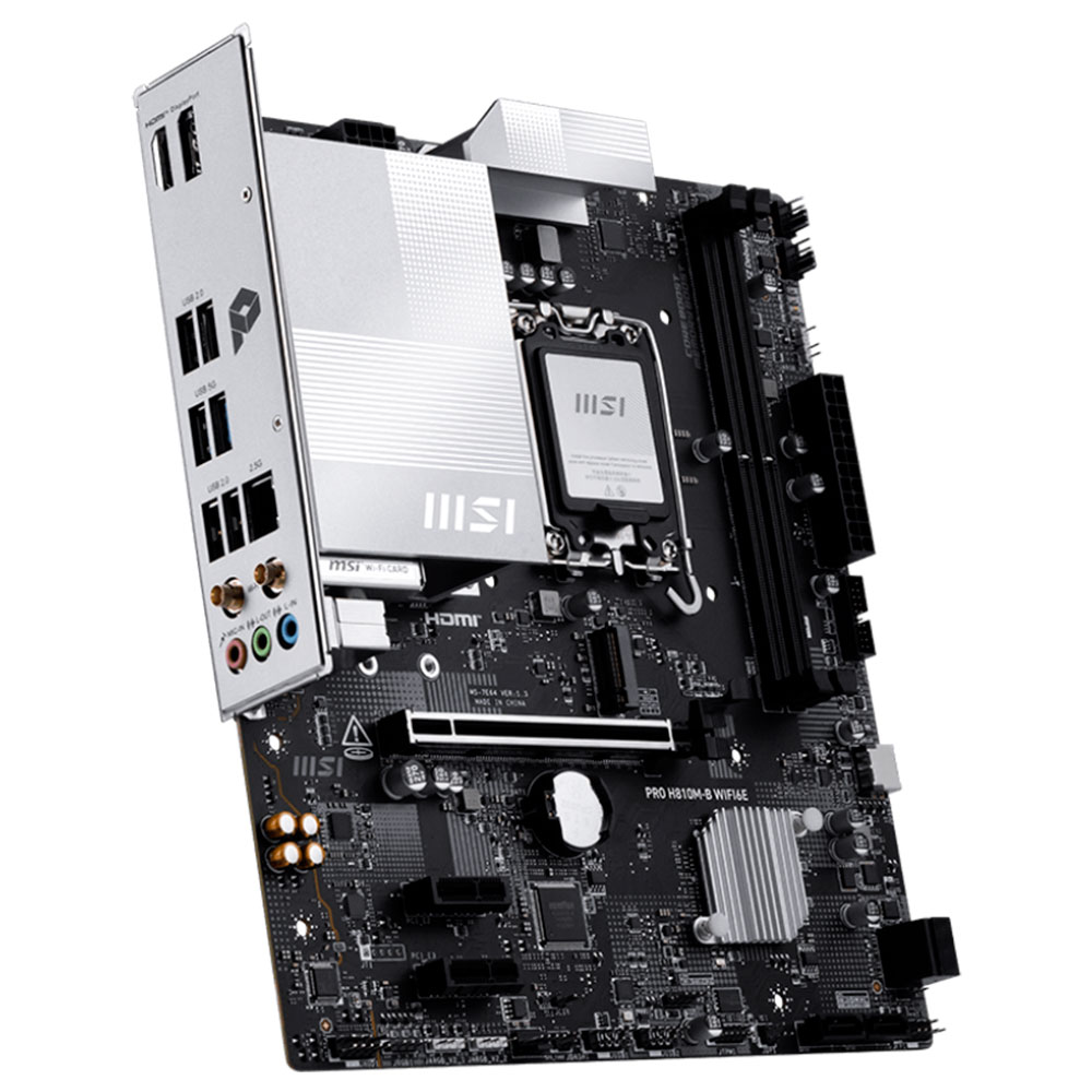 Imagem de PLACA MAE (INTEL) MSI PRO H810M-B WIFI6E DDR5 LGA1851 ULTRA PROCESSORS