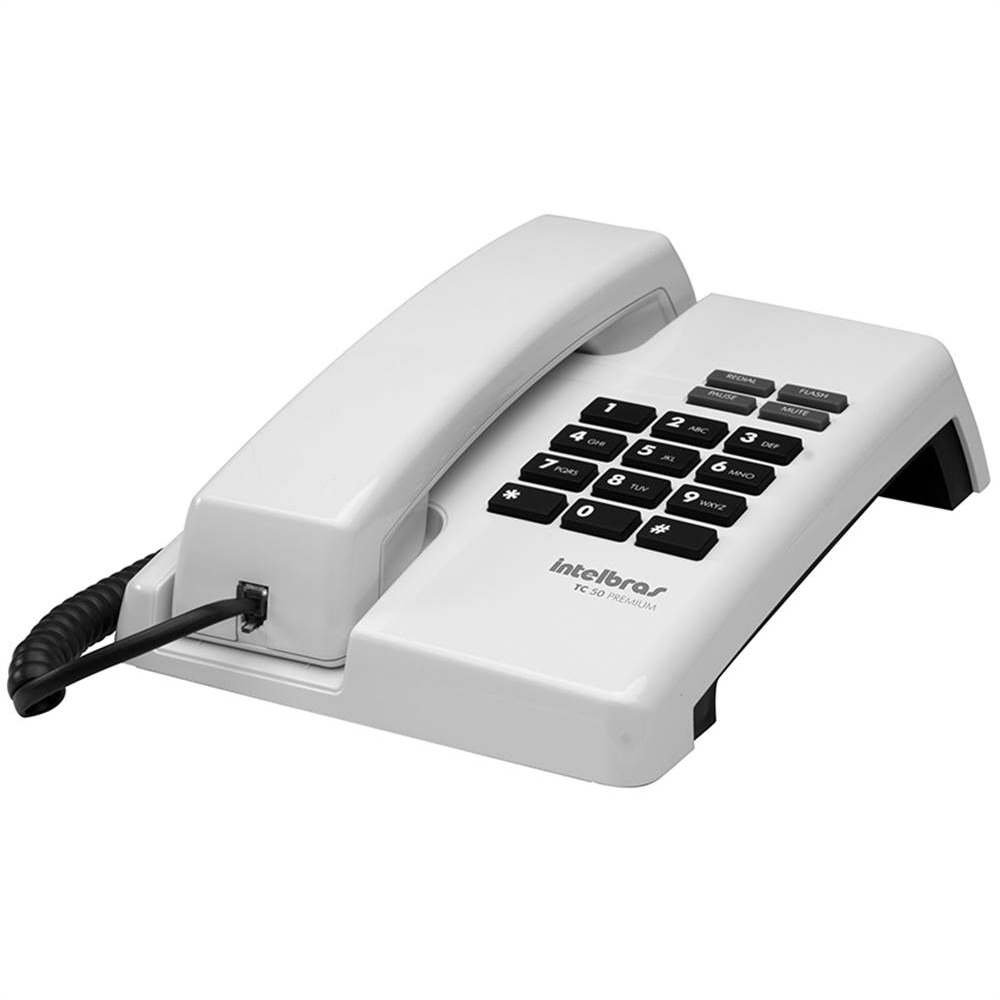 Mostrar detalhes de TELEFONE INTELBRAS TC 50 PREMIUM 4080085 COM FIO MESA/PAREDE BRANCO Imagem de TELEFONE INTELBRAS TC 50 PREMIUM 4080085 COM FIO MESA/PAREDE BRANCO