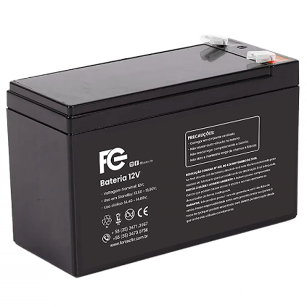 Mostrar detalhes de BATERIA 12V ALARME FCBAT12ALN FC FONTES Imagem de BATERIA 12V ALARME FCBAT12ALN FC FONTES