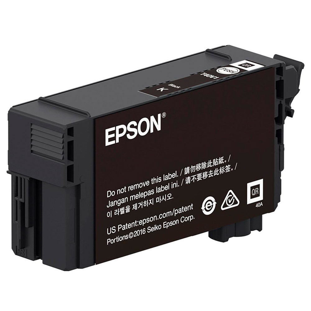 Imagem de TINTA ULTRACHROME EPSON T40W120 PRETA 80ML