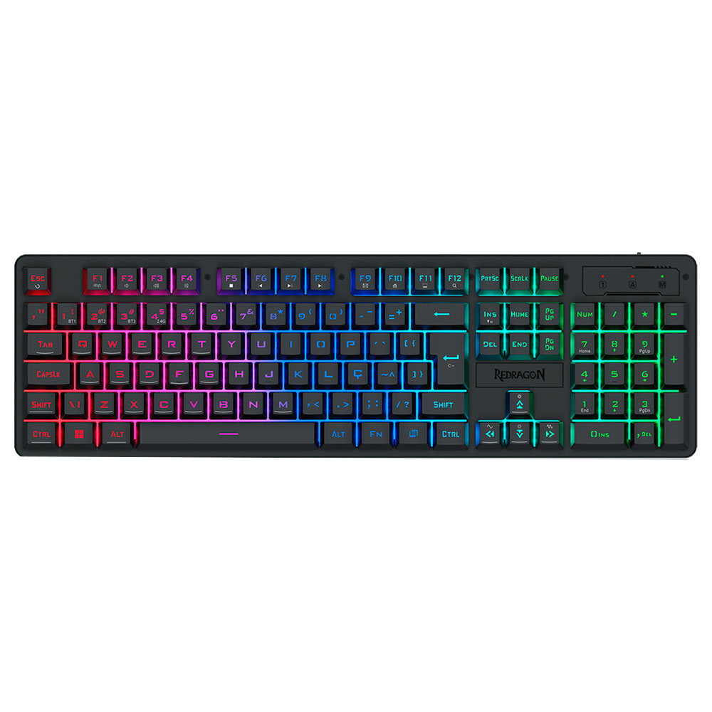 Mostrar detalhes de TECLADO REDRAGON MEMBRANA GAMER NETHERBANE PRO K521RGB-KS PT Imagem de TECLADO REDRAGON MEMBRANA GAMER NETHERBANE PRO K521RGB-KS PT
