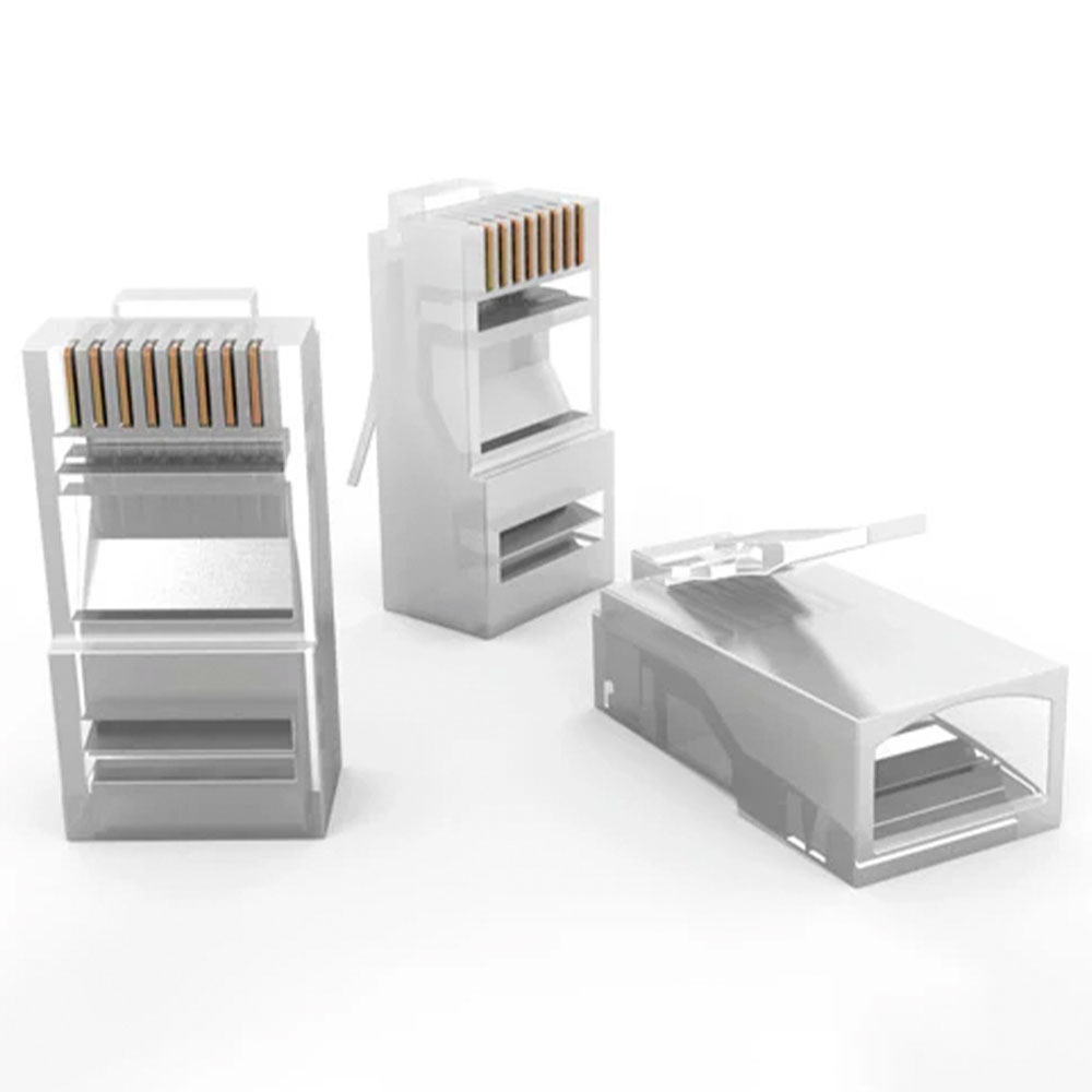 Mostrar detalhes de CONECTOR MACHO RJ45 FURUKAWA SOHOPLUS CAT5E PARA CABO SOLIDO E FLEXIVEL PCT 100 UND Imagem de CONECTOR MACHO RJ45 FURUKAWA SOHOPLUS CAT5E PARA CABO SOLIDO E FLEXIVEL PCT 100 UND