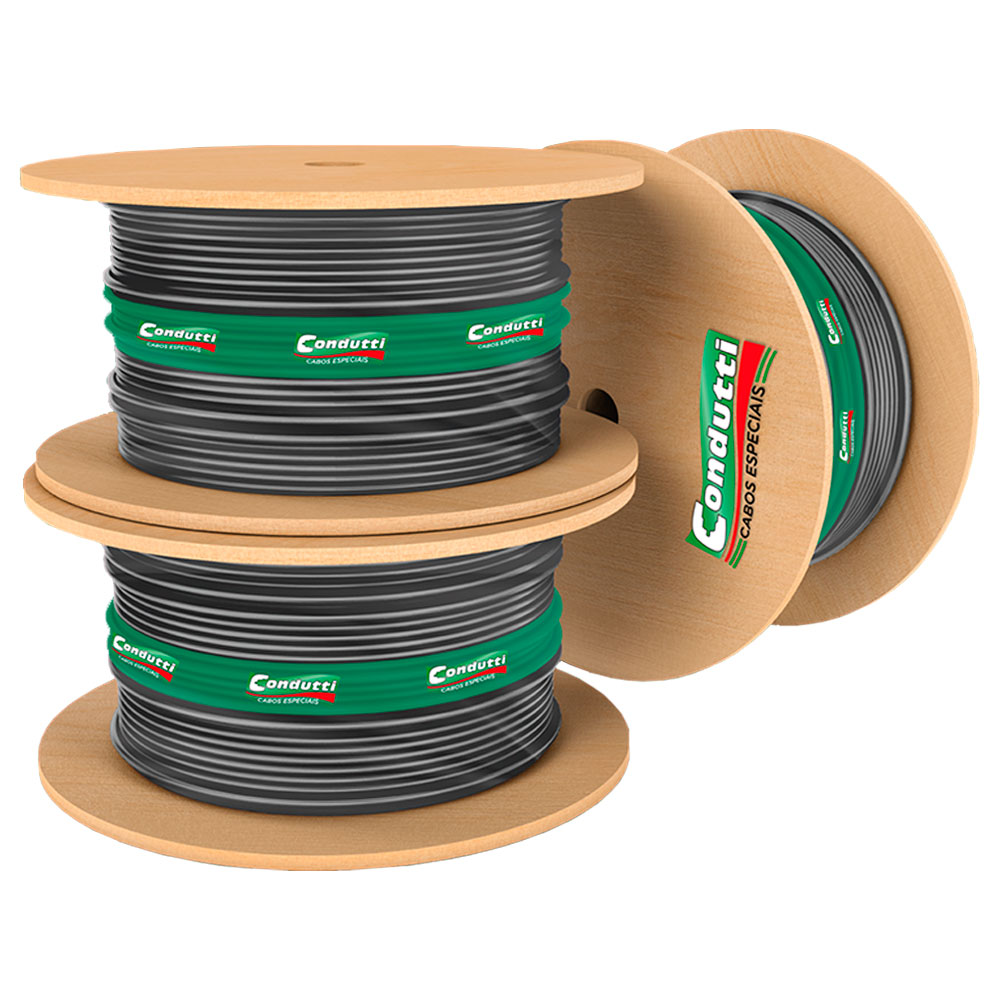 Mostrar detalhes de CABO DE REDE CAT5E F-UTP CMX LANDUTTI BLINDADO 500M PT CONDUTTI Imagem de CABO DE REDE CAT5E F-UTP CMX LANDUTTI BLINDADO 500M PT CONDUTTI