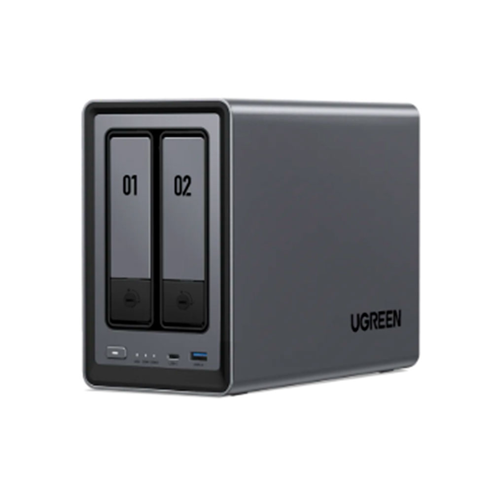 Mostrar detalhes de STORAGE NAS UGREEN TORRE 64TB S/HD 2 BAIAS INTEL N100 QUAD-CORE + 2.5GBE - DXP2800 Imagem de STORAGE NAS UGREEN TORRE 64TB S/HD 2 BAIAS INTEL N100 QUAD-CORE + 2.5GBE - DXP2800