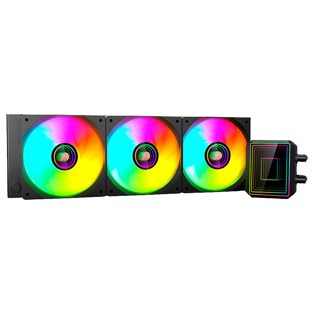 Mostrar detalhes de WATER COOLER C3TECH 360MM FC-W360BKV2 PRETO ARGB Imagem de WATER COOLER C3TECH 360MM FC-W360BKV2 PRETO ARGB