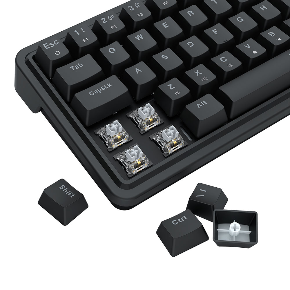 Imagem de TECLADO REDRAGON MECANICO GAMER NOVA RGB PRETO USB-C K709-RGB (PT).