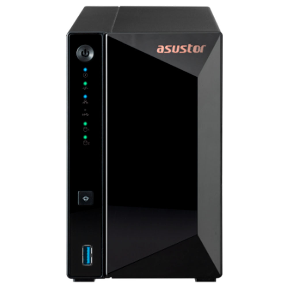 Mostrar detalhes de STORAGE NAS ASUSTOR TORRE S/HD 2 BAIAS REALTEK RTD1619B 1 PORTA LAN 2.5GB - AS3302T V2-US Imagem de STORAGE NAS ASUSTOR TORRE S/HD 2 BAIAS REALTEK RTD1619B 1 PORTA LAN 2.5GB - AS3302T V2-US