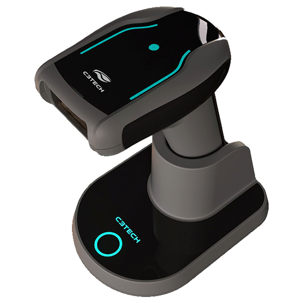 Mostrar detalhes de LEITOR DE CODIGO DE BARRAS C3TECH SEM FIO 1D/2D BLUETOOTH LB-W600S Imagem de LEITOR DE CODIGO DE BARRAS C3TECH SEM FIO 1D/2D BLUETOOTH LB-W600S