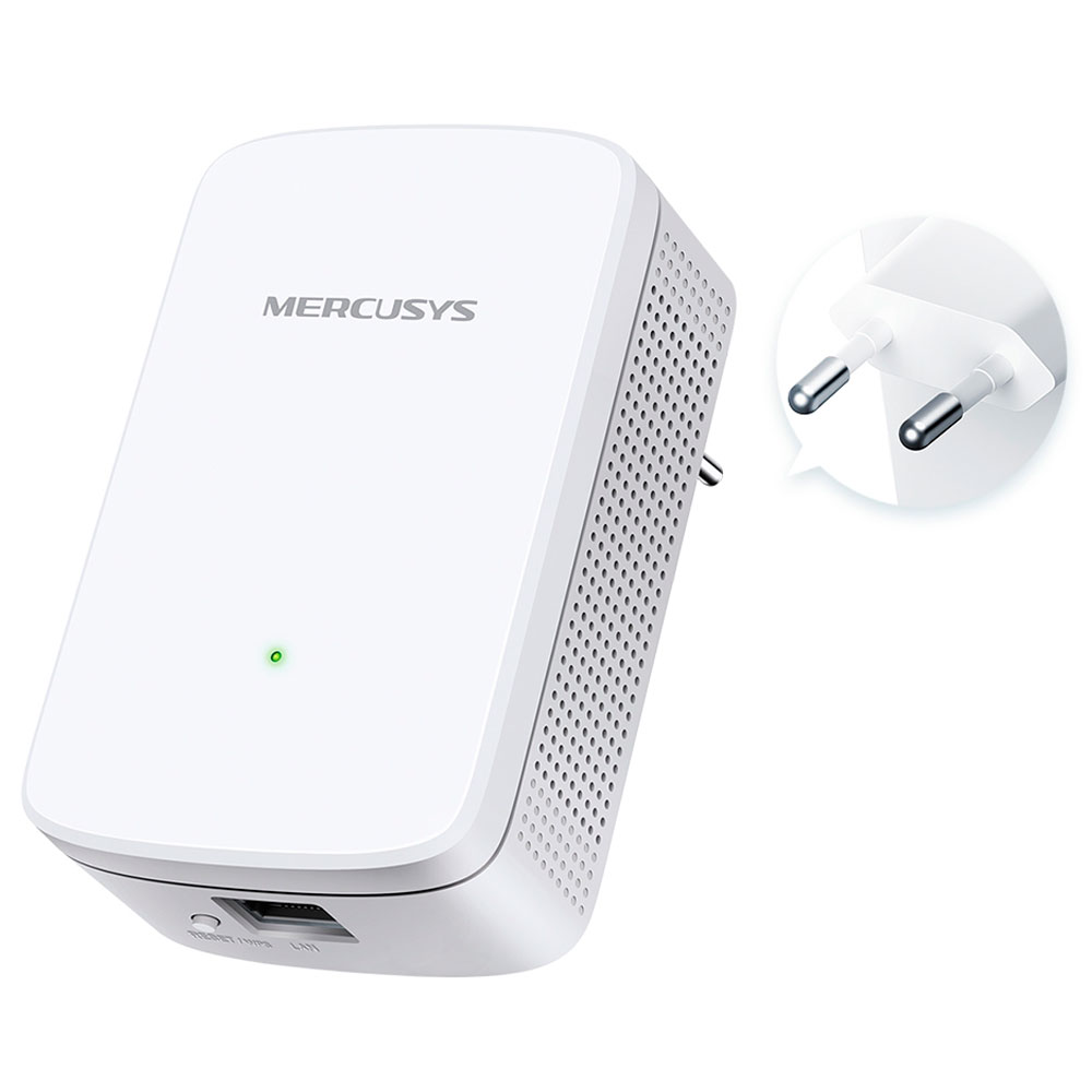 Mostrar detalhes de EXTENSOR DE COBERTURA WI-FI 300 MBPS WI-FI ME10 MERCUSYS Imagem de EXTENSOR DE COBERTURA WI-FI 300 MBPS WI-FI ME10 MERCUSYS