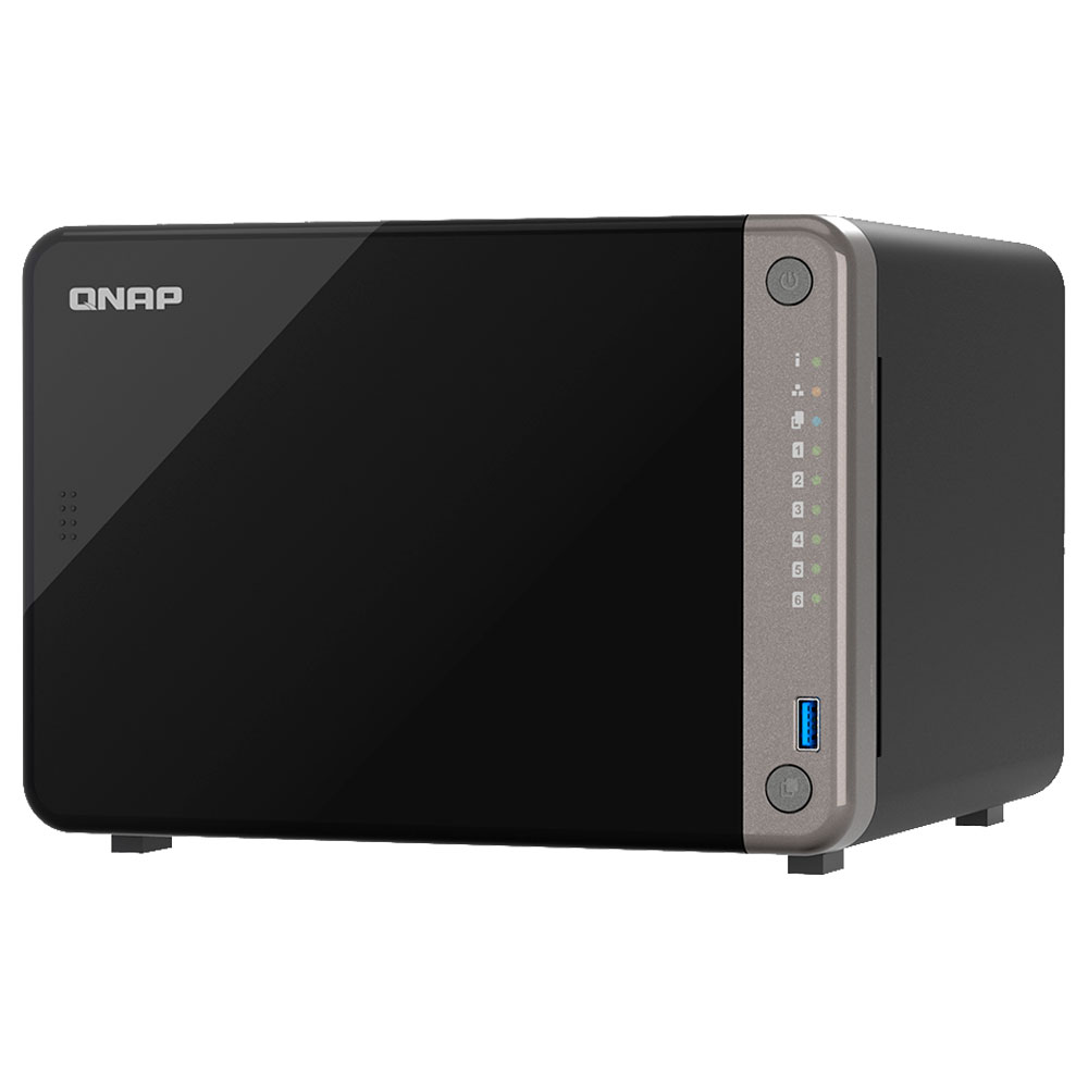 Mostrar detalhes de STORAGE NAS QNAP 6 BAIAS ARM CORTEX-476 8GB 2 PORTAS LAN E 1 PORTA 2.5GB - TS-AI642-8G-US Imagem de STORAGE NAS QNAP 6 BAIAS ARM CORTEX-476 8GB 2 PORTAS LAN E 1 PORTA 2.5GB - TS-AI642-8G-US