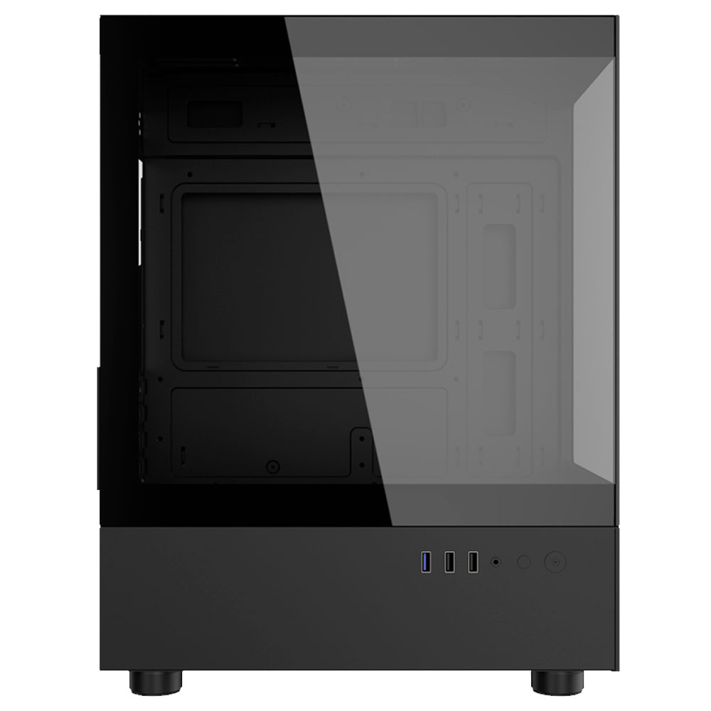 Imagem de GABINETE GAMER KALKAN AVALON PRETO SEM FAN KLK00036