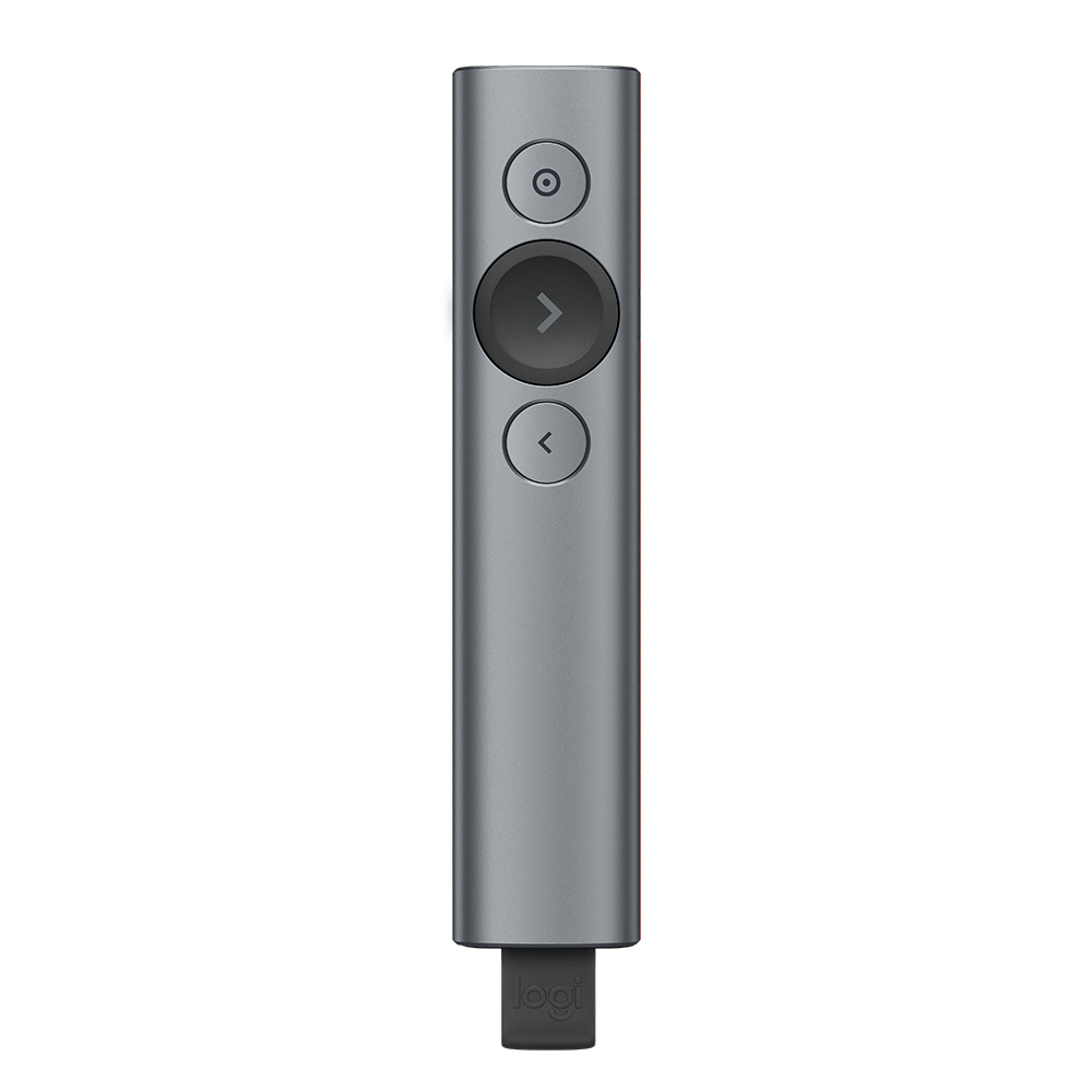 Imagem de APRESENTADOR LOGITECH SPOTLIGHT SLATE-2.4GHZ GRAFITE - 910-005216