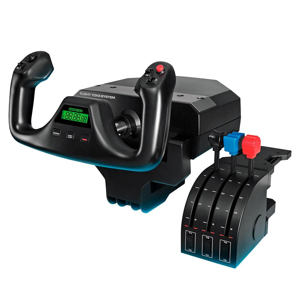 Mostrar detalhes de CONTROLE SIMULACAO DE VOO SAITEK LOGITECH PRETO - 945-000023 Imagem de CONTROLE SIMULACAO DE VOO SAITEK LOGITECH PRETO - 945-000023