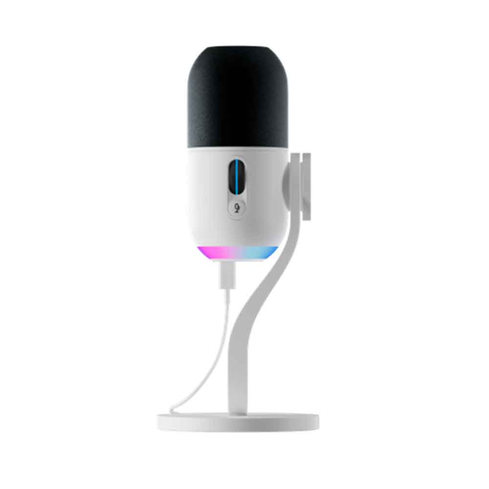 Imagem de MICROFONE LOGITECH P/ JOGOS YETI GX RGB LIGHTSYNC BRANCO - 988-000575