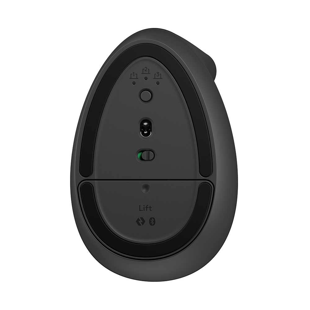 Imagem de MOUSE LOGITECH ERGONOMICO VERTICAL LIFT SEM FIO GRAFITE 910-006466