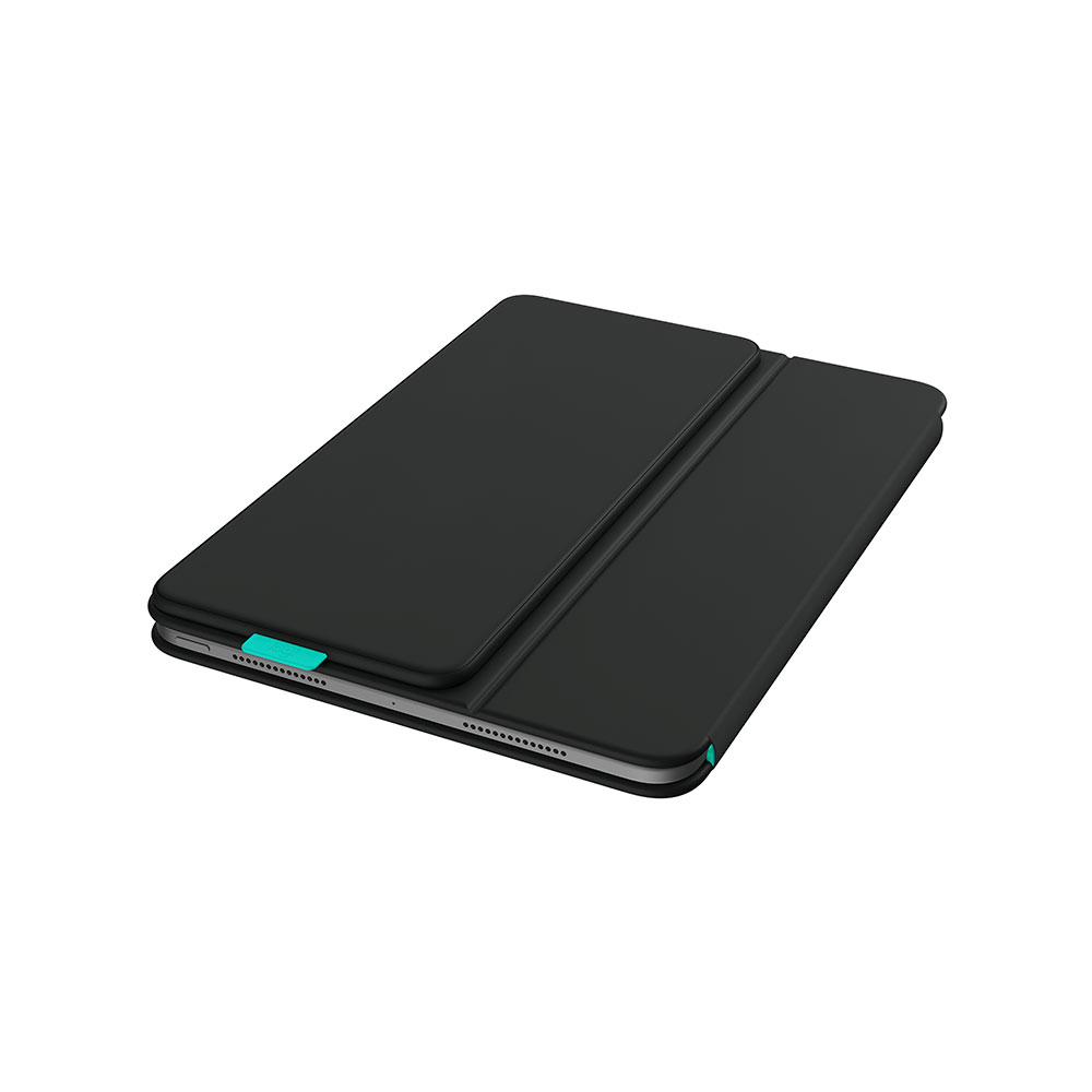 Imagem de CAPA COM TECLADO LOGITECH FLIP P/ IPAD PRO 11 (M4) E IPADI AIR (M2 M3) GRAFITE - 920-013369