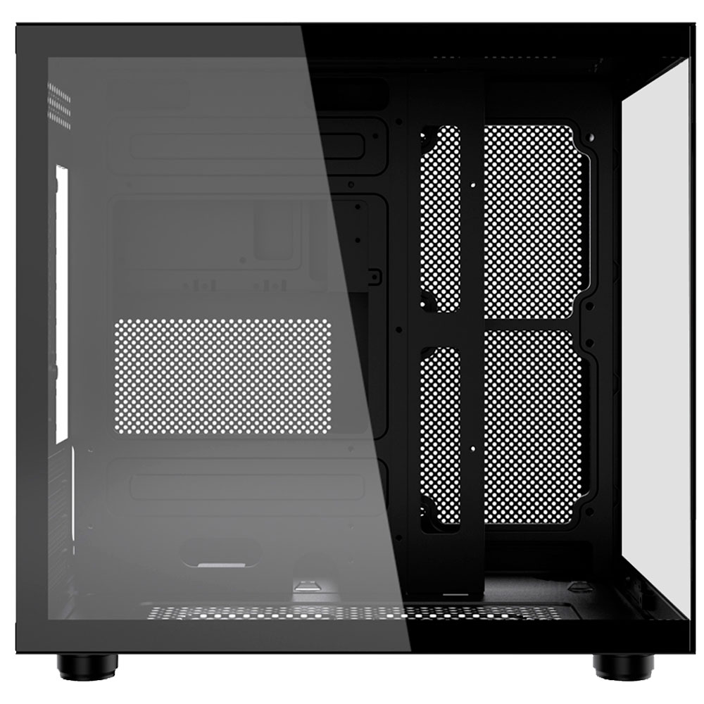 Imagem de GABINETE GAMER KALKAN MIDGARD PRETO SEM FAN KLK00039